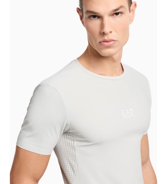 EA7 Dynamic Athlete T-Shirt aus technischem Gewebe Vigort7 grau