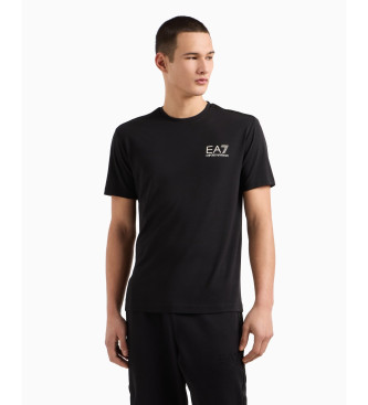 EA7 Label T-shirt black