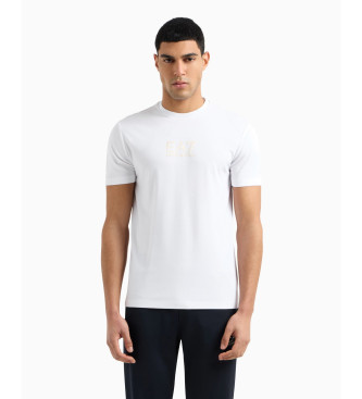 EA7 Camiseta Gold Label blanco