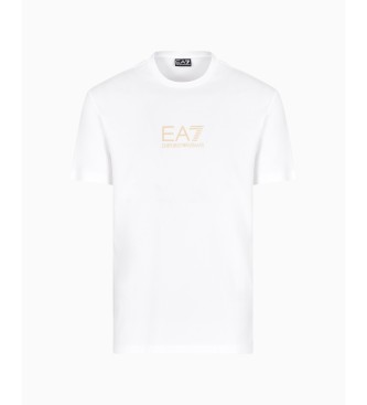 EA7 Camiseta Gold Label blanco