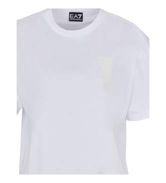 EA7 Kortrmet T-shirt hvid