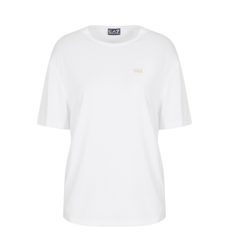 EA7 Modal and viscose T-shirt white