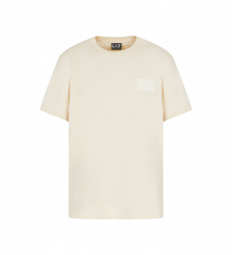 EA7 Regular Fit beife T-shirt