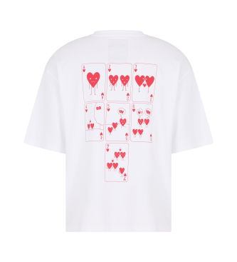 EA7 T-shirt  manches courtes blanc