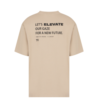 EA7 T-shirt special fit brown