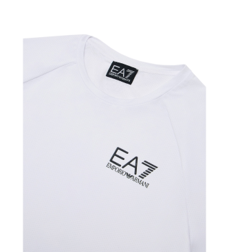 EA7 T-shirt Tennis Pro Boy in tessuto tecnico VENTUS7 bianco