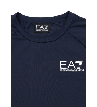 EA7 Koszulka Tennis Pro Boy z technicznego materiału VENTUS7 navy  