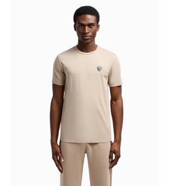 EA7 T-shirt Premium Shield beige
