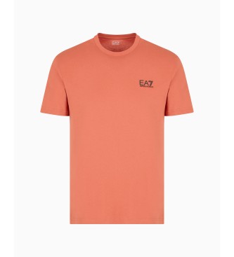 EA7 Core Identity Pima orange T-shirt