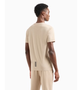 EA7 Maglietta Core Identity Pima beige