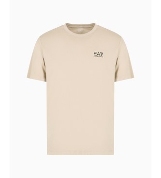 EA7 Maglietta Core Identity Pima beige