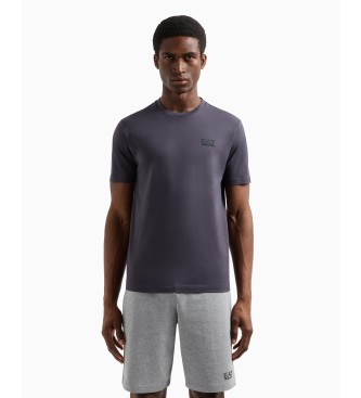 EA7 Core Identity T-shirt in Pima cotton grey