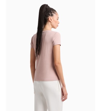 EA7 T-shirt Evolution cor-de-rosa