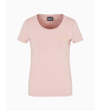EA7 T-shirt Evolution cor-de-rosa