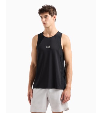 EA7 Dynamic Athlete tank top in Vigor7 technical fabric black  