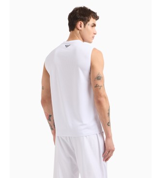 EA7 T-shirt de tecido tcnico Tennis Pro Ventus7 branco