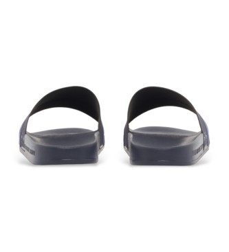 EA7 Navy Tape Slide Flip Flops