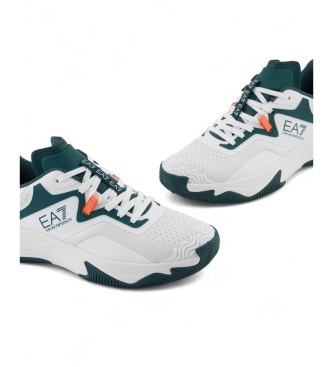 EA7 Scarpe da ginnastica bianche dure