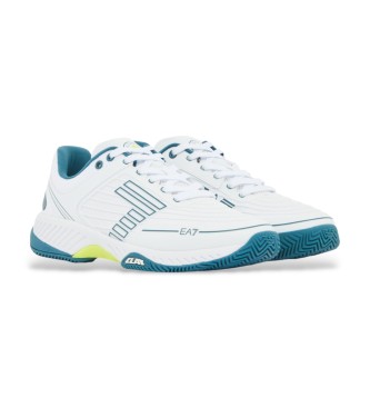 EA7 Teniški čevlji Clay beli