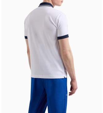 EA7 Polo Tennis Club Elastique blanc