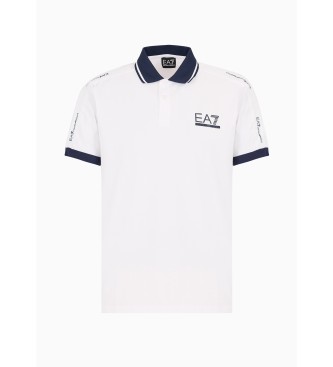 EA7 Polo Tennis Club Elastique blanc