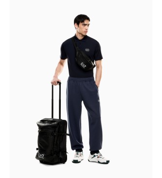 EA7 Polo Tennis Club en viscose m�lang�e marine