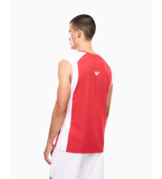 EA7 Tennis Pro r�d T-shirt