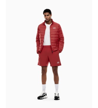 EA7 Short Tennis Pro rouge