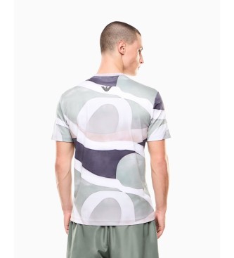 EA7 T-shirt verde Tennis Pro