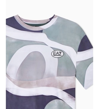 EA7 T-shirt verde Tennis Pro