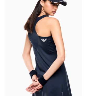 EA7 Tennis Pro Kleid total navy