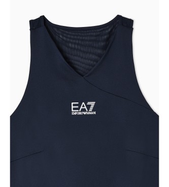 EA7 Tennis Pro Kleid total navy