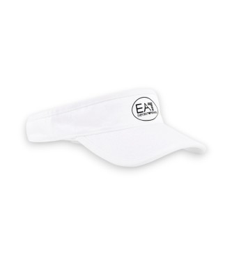 EA7 Tennis visor with white embroidered logo