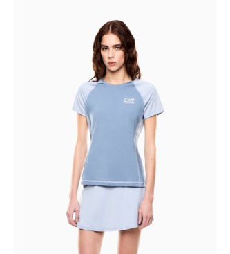 EA7 Tennis blauw T-shirt