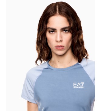 EA7 Tennis blauw T-shirt