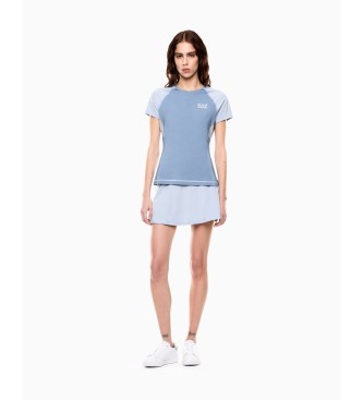 EA7 Tennis blauw T-shirt