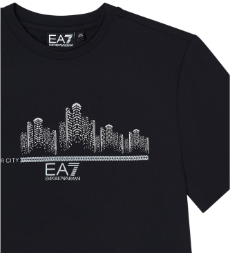 EA7 Tennis Pro T-Shirt svart