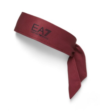 EA7 Naglavni trak Maroon Pro