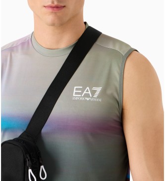 EA7 Tennis Pro mehrfarbiges T-Shirt