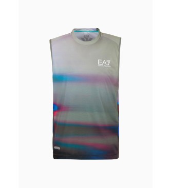 EA7 Tennis Pro flerfarvet T-shirt