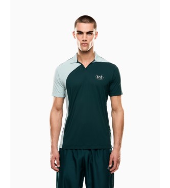 EA7 Polo Tennis Pro Ventus7 groen