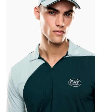 EA7 Polo Tennis Pro Ventus7 groen