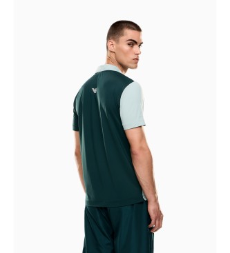 EA7 Polo Tennis Pro Ventus7 groen