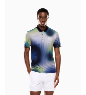EA7 Polo Tennis Pro Ventus7 Veelkleurige print
