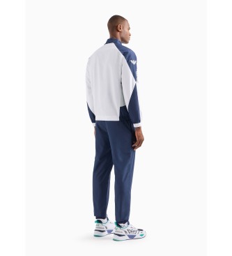 EA7 Tennis Pro Tracksuit in white technical fabric
