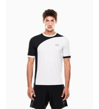 EA7 Tennis Pro Ventus7 T-Shirt white, navy