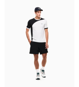 EA7 Tennis Pro Ventus7 T-Shirt white, navy