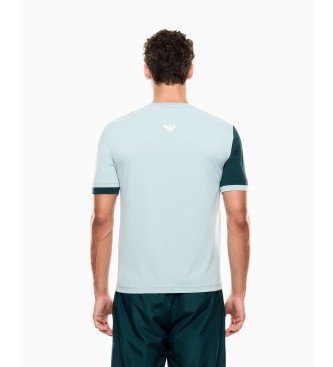 EA7 Tennis Pro Ventus7 Blue T-Shirt
