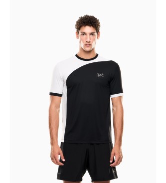 EA7 Tennis Pro Ventus7 Black T-Shirt