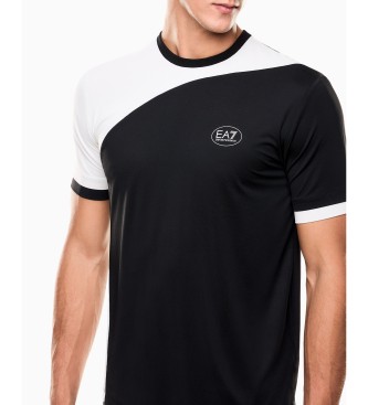 EA7 Tennis Pro Ventus7 Black T-Shirt